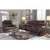 Kendra Power Reclining Leather Sofa or Set - Available With Power Tilt Headrest | Power Lumbar